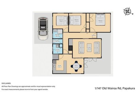 Photo of property in 1/147 Old Wairoa Road, Papakura, 2110