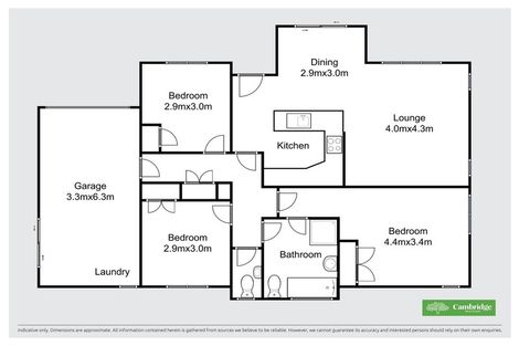 Photo of property in 10a Moore Street, Leamington, Cambridge, 3432