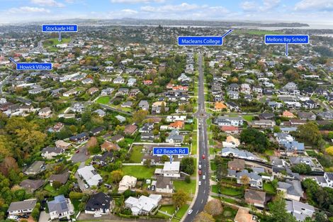 Photo of property in 67 Beach Road, Mellons Bay, Auckland, 2014