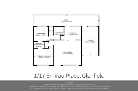 Photo of property in 1/17 Emirau Place, Glenfield, Auckland, 0629