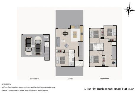 Photo of property in 2/182 Flat Bush School Road, Flat Bush, Auckland, 2019