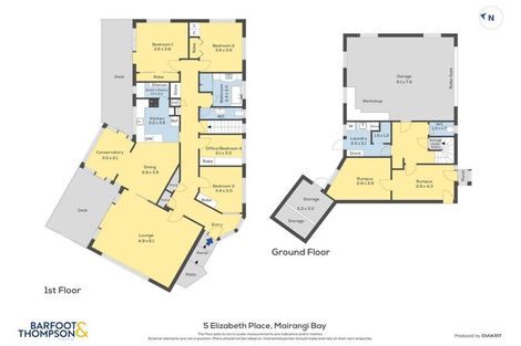 Photo of property in 5 Elizabeth Place, Mairangi Bay, Auckland, 0630