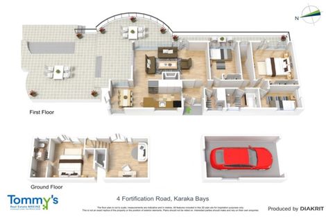 Photo of property in 4 Fortification Road, Karaka Bays, Wellington, 6022