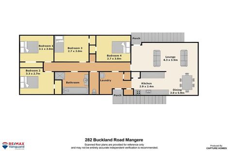 Photo of property in 282 Buckland Road, Mangere East, Auckland, 2024