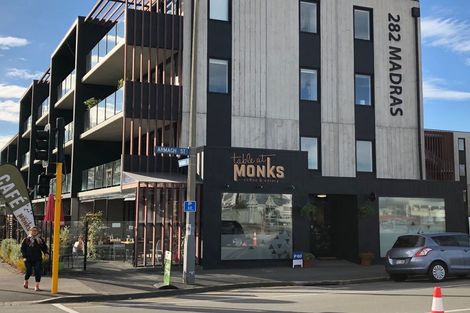 Photo of property in Leicester Executive Apartments, 208/282 Madras Street, Christchurch Central, Christchurch, 8011