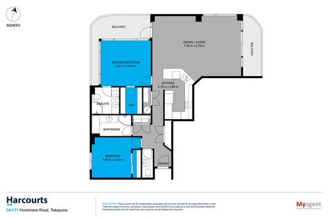 Photo of property in 2a/171 Hurstmere Road, Takapuna, Auckland, 0622