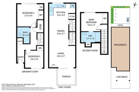 Photo of property in 6/31 Princess Terrace, Newtown, Wellington, 6021