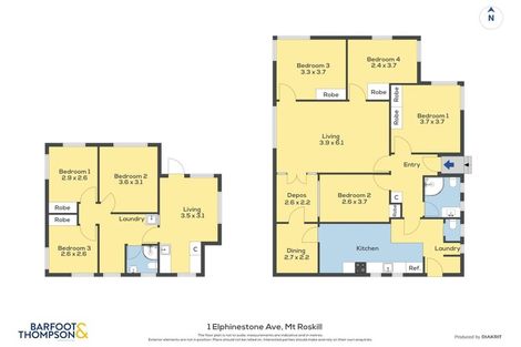 Photo of property in 1 Elphinstone Avenue, Wesley, Auckland, 1041