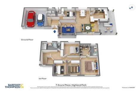 Photo of property in 7 Anure Place, Highland Park, Auckland, 2010