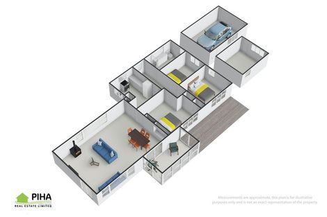 Photo of property in 14 Garden Road, Piha, 0772