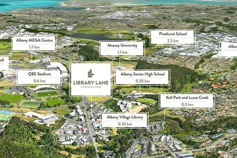 Photo of property in 611/22 Library Lane, Albany, Auckland, 0632
