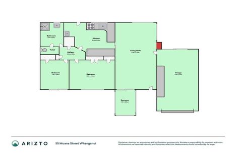 Photo of property in 55 Moana Street, Whanganui East, Whanganui, 4500