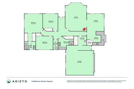 Photo of property in 1 Matthews Street, Kaiapoi, 7630