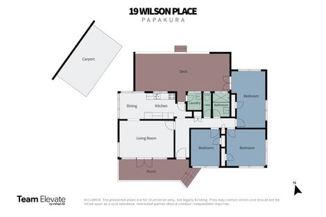 Photo of property in 19 Wilson Place, Papakura, 2110