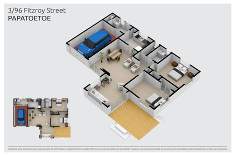 Photo of property in 3/96 Fitzroy Street, Papatoetoe, Auckland, 2104