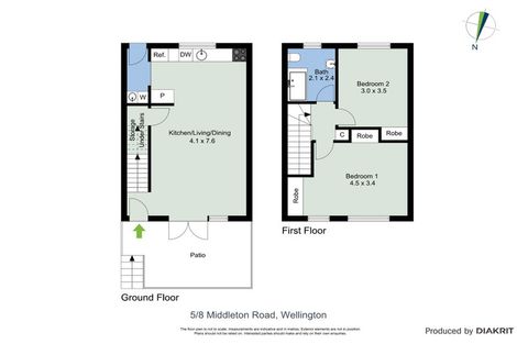 Photo of property in 5/8 Middleton Road, Johnsonville, Wellington, 6037