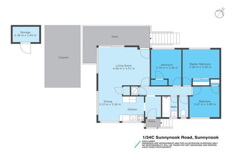 Photo of property in 1/34c Sunnynook Road, Sunnynook, Auckland, 0620