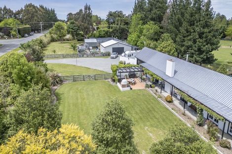 Photo of property in 1461 North Eyre Road, West Eyreton, Rangiora, 7475