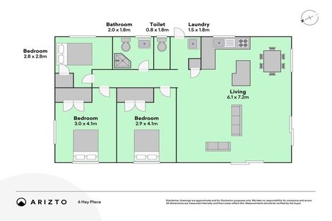 Photo of property in 6 Hay Place, Kawerau, 3127