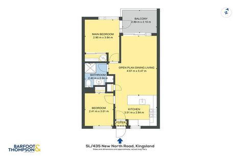 Photo of property in 5l/435 New North Road, Kingsland, Auckland, 1021