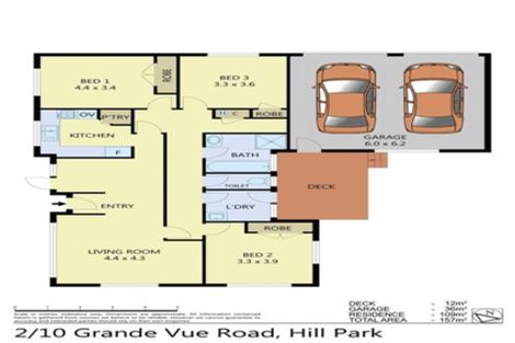 Photo of property in 2/10 Grande Vue Road, Hillpark, Auckland, 2102