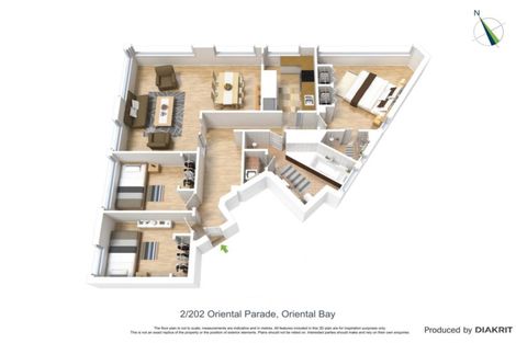 Photo of property in Clifton Towers, 202 Oriental Parade, Oriental Bay, Wellington, 6011