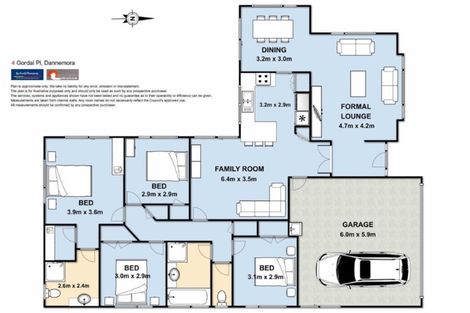 Photo of property in 4 Gordal Place, Flat Bush, Auckland, 2016