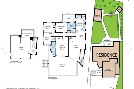 Photo of property in 62 Tannadyce Street, Strathmore Park, Wellington, 6022