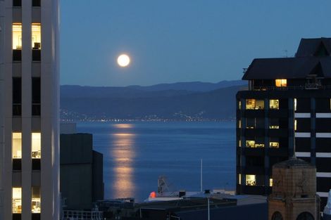 Photo of property in Terrace Heights Apartments, 2/163p The Terrace, Wellington Central, Wellington, 6011