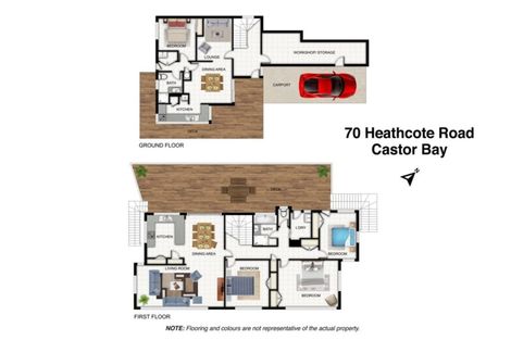 Photo of property in 70 Heathcote Road, Castor Bay, Auckland, 0620