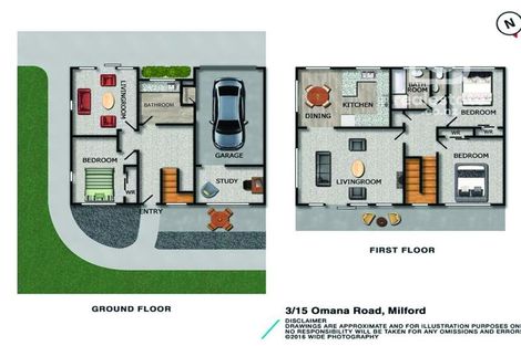 Photo of property in 3/15 Omana Road, Milford, Auckland, 0620