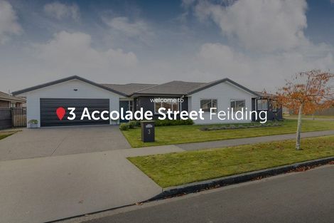 Photo of property in 3 Accolade Street, Feilding, 4702