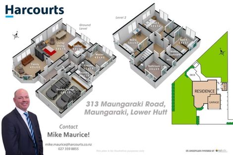 Photo of property in 313 Maungaraki Road, Maungaraki, Lower Hutt, 5010