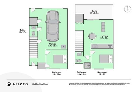Photo of property in 23/22 Ashley Place, Papamoa Beach, Papamoa, 3118