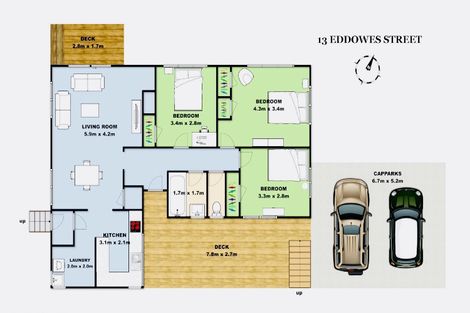 Photo of property in 13 Eddowes Street, Manurewa, Auckland, 2102