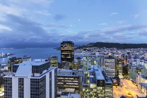 Photo of property in Jellicoe Towers, 191 The Terrace, Wellington Central, Wellington, 6011
