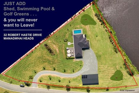 Photo of property in 32 Robert Hastie Drive, Mangawhai, 0573