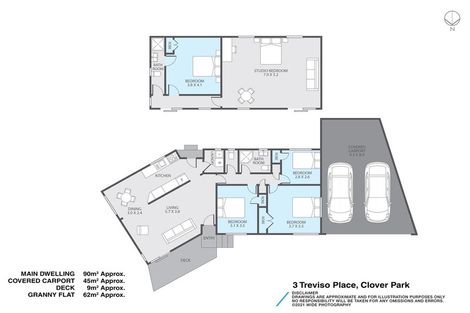 Photo of property in 3 Treviso Place, Clover Park, Auckland, 2023