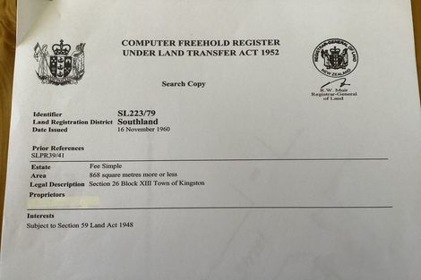 Photo of property in 138 Kent Street, Kingston, Athol, 9793