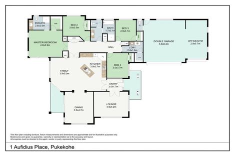 Photo of property in 1 Aufidius Place, Pukekohe, 2120