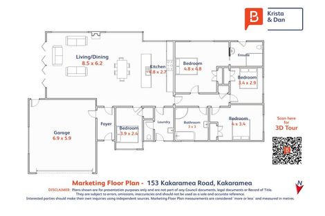 Photo of property in 153 Kakaramea Road, Kakaramea, Patea, 4598