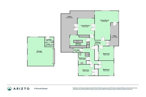 Photo of property in 11 Porritt Street, Saint Johns Hill, Whanganui, 4500