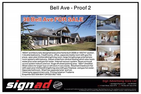 Photo of property in 38 Bell Avenue, Cromwell, 9310