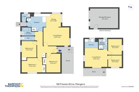 Photo of property in 52 Friesian Drive, Mangere, Auckland, 2022