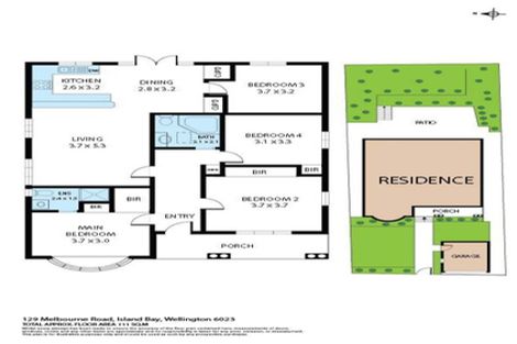 Photo of property in 129 Melbourne Road, Island Bay, Wellington, 6023