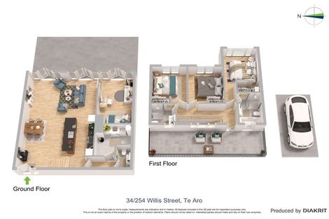 Photo of property in Augusta Apartments, 34/254 Willis Street, Te Aro, Wellington, 6011