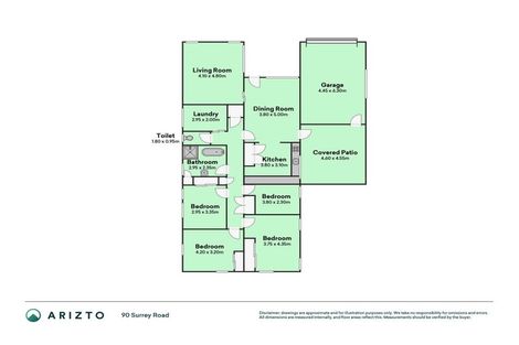 Photo of property in 90 Surrey Road, Springvale, Whanganui, 4501