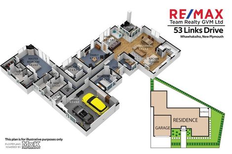 Photo of property in 53 Links Drive, Waiwhakaiho, New Plymouth, 4312