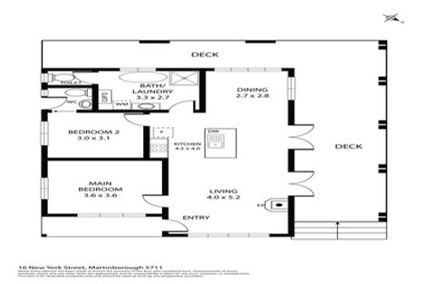 Photo of property in 16 New York Street, Martinborough, 5711