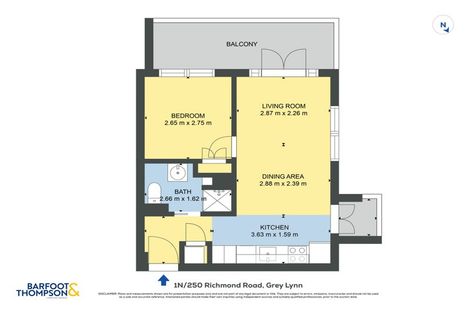 Photo of property in 3e/250 Richmond Road, Grey Lynn, Auckland, 1021